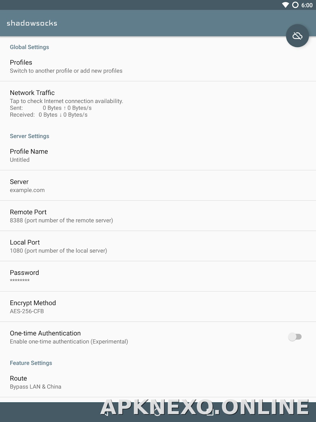Shadowsocks скриншот 5